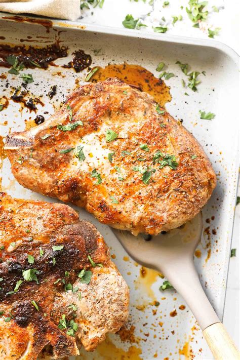 thick cut pork chops recipe